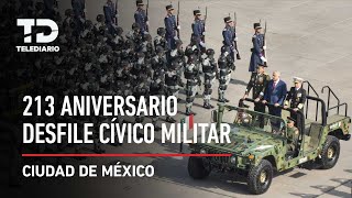 Desfile Cívico Militar por el 213 Aniversario del Grito de Independencia 2023 [upl. by Livy]