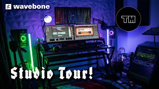 STUDIO TOUR 2023  New Wavebone Desk New Room New Setup [upl. by Lock]