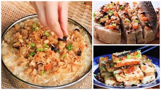 How to Make Radish Cake Recipe  Lo Bak Go 蘿蔔糕 [upl. by Garlan937]