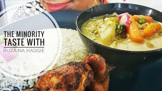 Sri Lankan Recipes Soup and Rice with Fried Quail Srilankan Moor SOUP SORU [upl. by Cotsen512]