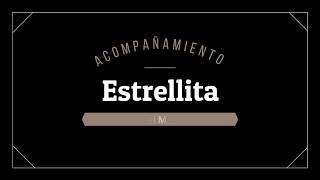 Estrellita  Manuel M Ponce Piano accompaniment Karaoke [upl. by Darmit269]