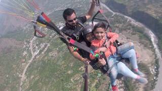 Two Kids are Paragliding in MANALI VERY SCARYWATCH Like amp Subscribe [upl. by Edras369]