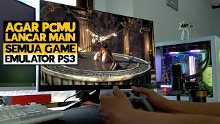 GIMANA CARA Setting Lancar Main Game Emulator PS3 Di PC Atau Laptop Kita [upl. by Ayala]