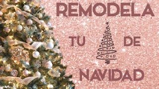 Remodela tu árbol de navidad en 6 pasos  Carolina Ortiz [upl. by Figueroa]