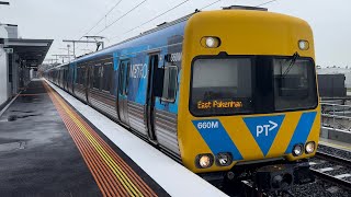 First Comeng to East Pakenham Station  Metro Test Train  20072024  Alstom Knorr [upl. by Enohpets172]