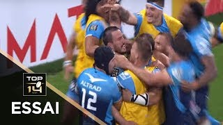 TOP 14  Essai Louis PICAMOLES MHR  Montpellier  Lyon  Demifinale  Saison 20172018 [upl. by Naashar717]