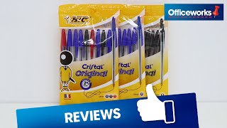 BIC Cristal Ballpoint Pen Overview [upl. by Anilram]