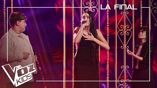 Judeline Rafa y Aitana cantan quotHistoria de un amorquot  La Final  La Voz Kids Antena 3 2024 [upl. by Ahsircal]