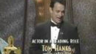 Tom Hanks winning an Oscar for quotPhiladelphiaquot  66th Oscars 1994 [upl. by Nader417]