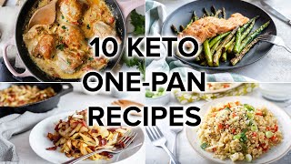 10 Keto OnePan Recipes with Easy Cleanup [upl. by Missy732]