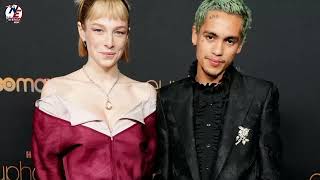 Euphorias Hunter Schafer Calls Dominic Fike Breakup So So Hard but Says It Was a Clean Parting [upl. by Yacov]