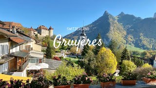 Gruyères  Medieval town in Switzerland 🇨🇭 [upl. by Leddy134]