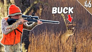 DEER HUNTING the Rut down SOUTH  Muzzleloader Season on PUBLIC LAND [upl. by Alyakim827]