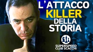 INVINCIBILE  KASPAROV DETONA GRAN MAESTRO CON 100 DI PRECISIONE [upl. by Urbannal]