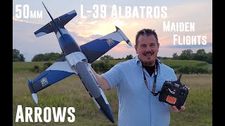 Arrows  L39 Albatros  50mm  3X Maiden Flights [upl. by Lombardy]