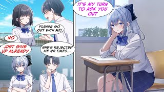 Manga Dub After getting rejected 100 times by my childhood friend the girl next to me RomCom [upl. by Lekcim334]