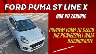 Ford Puma 10 ST Line X cała prawda po roku użytkowania [upl. by Able]