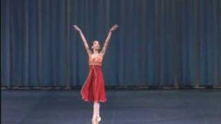 14 Year old Canadian Alys Shee  Corsaire Medora  Moscow International Ballet competition 2009 [upl. by Drarehs]