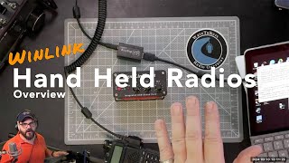 Winlink Using A Hand Held Radio  OVERVIEW [upl. by Iroc]