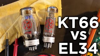 KT66 vs EL34  Power Tube Shootout Part 1 [upl. by Ben]