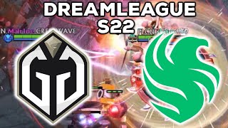 CRAZY GAME THE HUSKAR vs SVEN  TEAM FALCONS vs GAIMIN GLADIATORS  DREAMLEAGUE S22 DOTA 2 [upl. by Yttel]