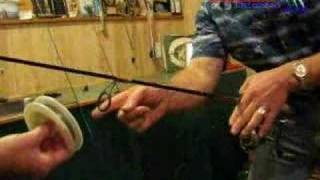 How to Spool Line onto your Reel and Prevent Fishing Line Twist Spinning Reels [upl. by Rahs]