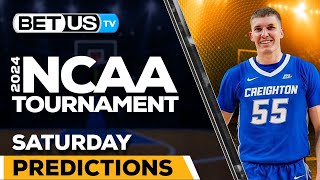 NCAA Tournament Second Round Game Previews March 23rd amp 24th  2024 NCAA Tournament Predictions [upl. by Yendis]