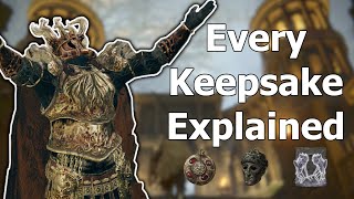 Understand EVERY Elden Ring Keepsake  Elden Ring Tips [upl. by Nnylecyoj558]