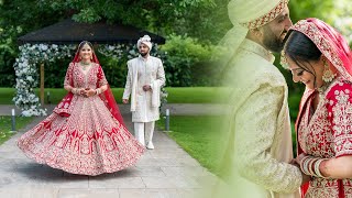 Pranav amp Bhavikas Dream Wedding amp Reception Highlights  Winstanley House Leicester  July 2024 [upl. by Faythe]