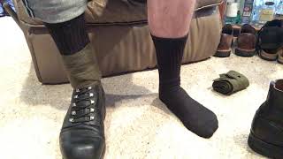 Ankle boots and ankle puttees how to [upl. by Reltuc]