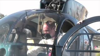 Startup amp Takeoff of an Turbine MD500 Hughes 369C Helicopter [upl. by Xyno538]