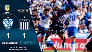 CopaSurFinanzas 2023  Fecha 12  resumen de Vélez  Talleres [upl. by Neelahs]