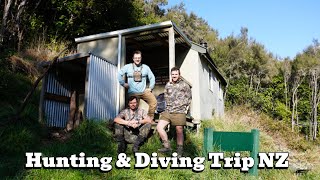 Hunting amp Diving Trip New Zealand [upl. by Isabeau95]