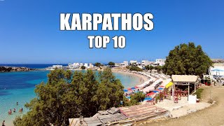 Karpathos Greece  Top 10 BEST PLACES to VISIT [upl. by Philippine903]