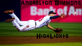 Andrelton Simmons  Defensive Highlights [upl. by Robinia671]