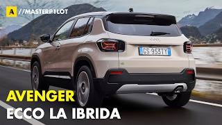 Jeep AVENGER eHybrid 2024  L’ibrida é anche AUTOMATICA Da 26000 euro [upl. by Bock]