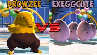 Pokemon battle revolution  Drowzee vs Exeggcute [upl. by Colin195]