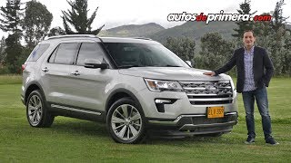 Ford Explorer Limited AWD 2019  Ahora con motor turbo EcoBoost  Reseña [upl. by Sillihp]