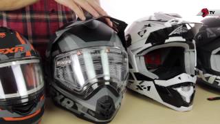 FXR Snowmobile Helmet Guide 2015 [upl. by Ayotan]