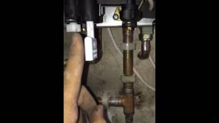 Topping Boiler up with Worcester Key and Filling Link [upl. by Madlin181]