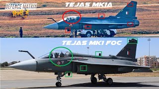 Visible Changes in Tejas Mk1A in comparison to Tejas Mk1  हिंदी में [upl. by Aicilak]