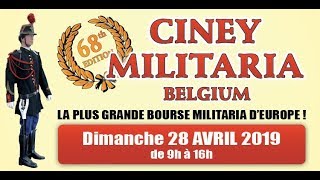 CINEY MILITARIA 280419 part 2 [upl. by Guildroy]