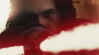 HD Star Wars VIII The Last Jedi  Luke Skywalker VS Kylo Ren  Lukes death Final Battle Scene [upl. by Lala]