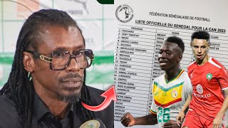 Voici la liste 27 joueurs de Aliou Cissé Sénégal fuité pour la CAN avec Pape Gueye sans Sofiane Diop [upl. by Armalla]