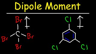 Dipole Moment Vectors amp Electronegativity  Organic Chemistry [upl. by Jasisa]