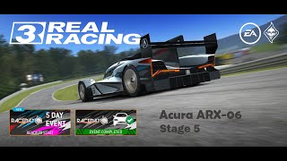 RR3 v123  Acura ARX06 Race Day Stage 5 [upl. by Bunde]