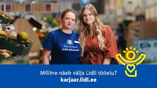 Milline näeb välja Lidli tööelu  Lidl Eesti [upl. by Casie]