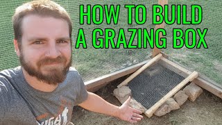 How To Build A Grazing Box For Chickens [upl. by Ruella]