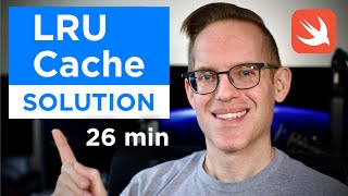 How to Make a LRU Cache in Swift  Code Challenge Solution [upl. by Nnyleahs]