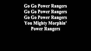 Mighty Morphin Power Rangers Full Song with Lyrics [upl. by Ylrebmit]